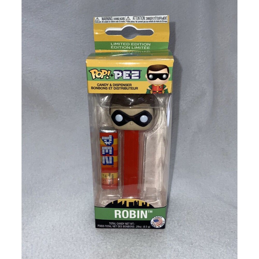 FUNKO (1) Pop! PEZ - ROBIN -‎ Candy Dispenser Limited Edition NEW!!